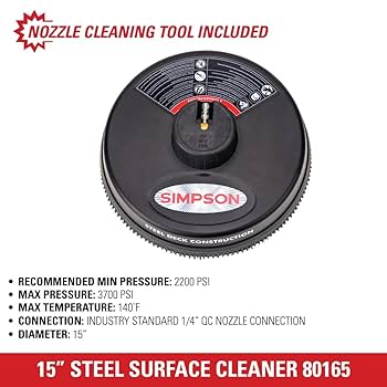 Amazon.com: Simpson Cleaning 80165 Universal 15